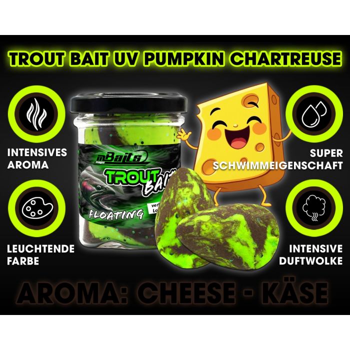 Magic Baits Trout Bait Floating Cheese Forellenteig Schwimmend Käse